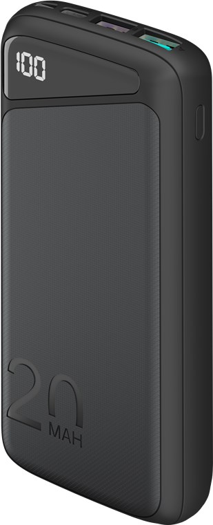 19830_0 Banque d'alimentation à charge rapide 20.000mAh (USB-C PD, QC 3.0)