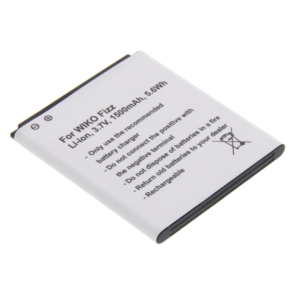23467_0bwIJSAzEOmycm Batterie de remplacement Wiko FIZZ adapté pour Wiko Fizz 1500mAh