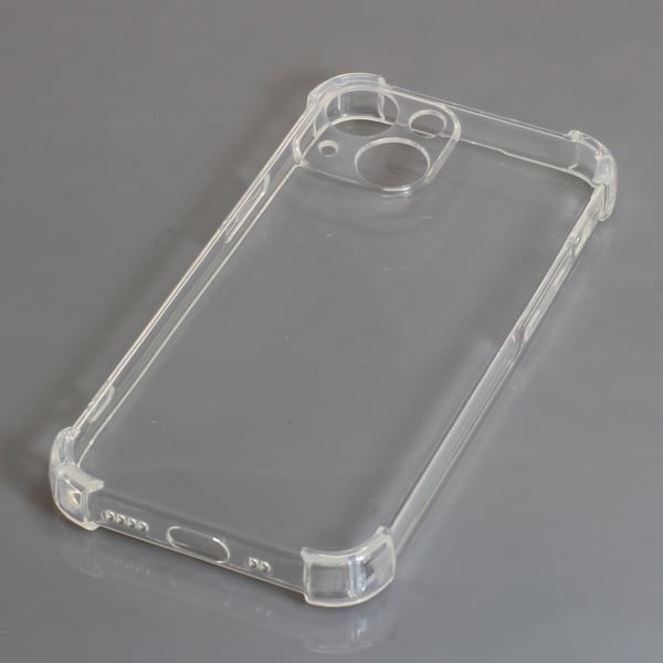 25375_0mscmdLXim0N2E Housse de protection transparente pour smartphone Coins renforcés pour iPhone 13 Mini