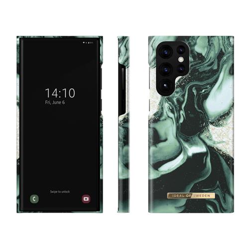 27308_1 Galaxy S22 Ultra, Golden Olive Marble