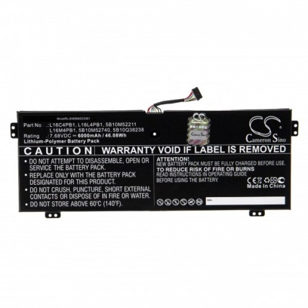 Akku ersetzt L16M4PB1, SB10W6727 passend für Lenovo Yoga 720-13IKB, 730-13IKB