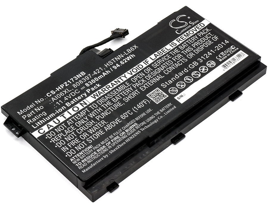 24264_0 Akku ersetzt HP AI06XL, HSTNN-LB6X, HSTNN-C86C 8300mAh