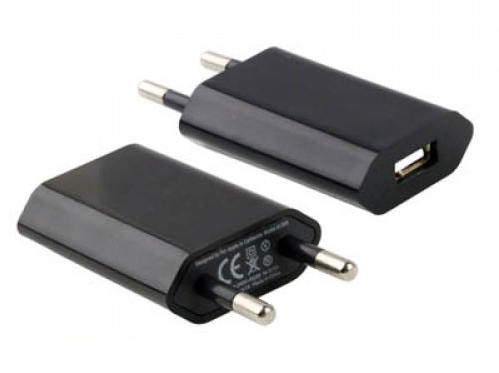 13901_0 iPhone 5/6/6s Adaptateur secteur slim noir