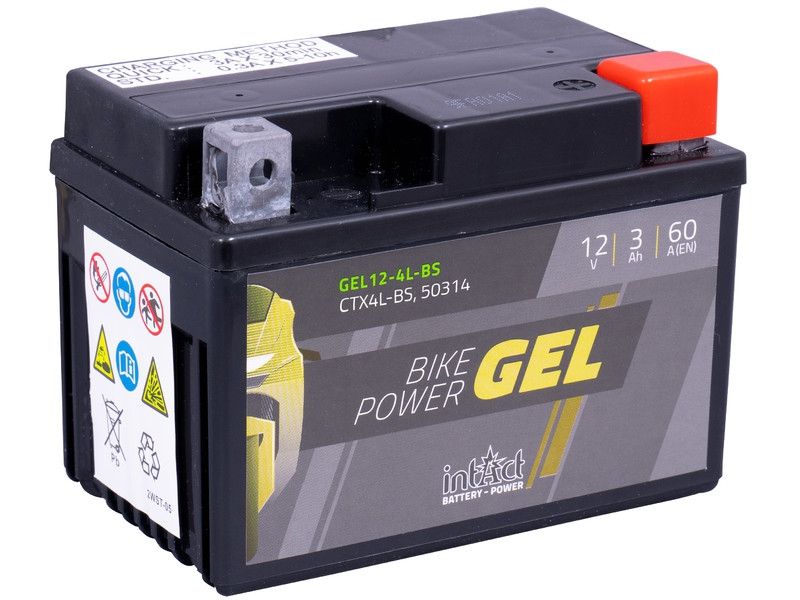 14275_0oA5Mz070CKiMN Intact GEL12-4L-BS Batterie moto au gel remplace GEL 12-5Z-S 12V 3Ah