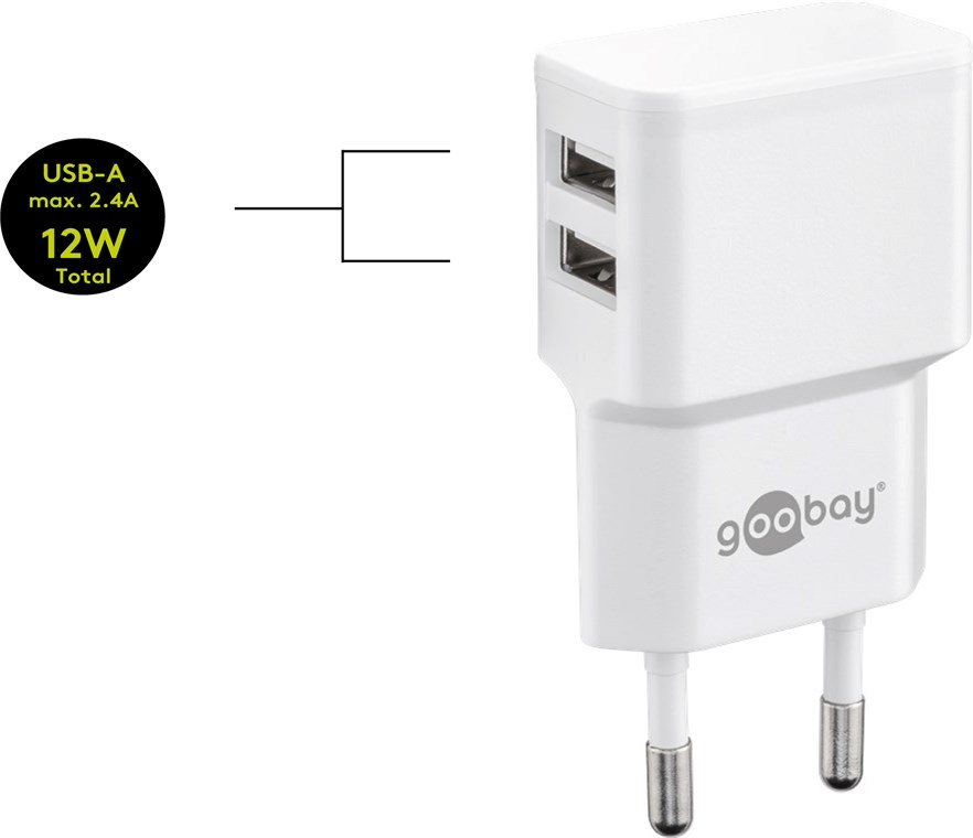 18272_3CBnRNC27HgO63 Dual Ladeset 2,4 A - Netzteil mit 2x USB-Buchse und Apple Lightning-Kabel 1m