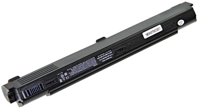 5617_0 Batterie de remplacement MSI, S91-0300063-G43, MS1006, MS1012 4400mAh noir