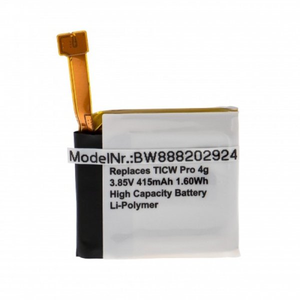 24637_0hp5geSwg3rxuF Batterie remplace TicWatch adapté pour TicWatch Pro 4G
