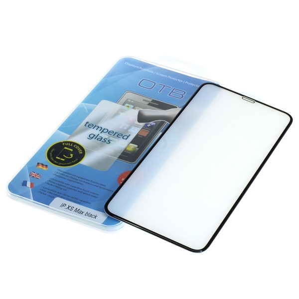 23337_0njGCkIaOEvrO8 3D Display Panzer Glas Schwarz für Apple iPhone XS Max