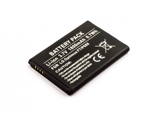 16833_0UqSnnF1UIKWEH Akku ersetzt LG BL-54SH, Optimus F7, L8, L80, L90 1800mAh