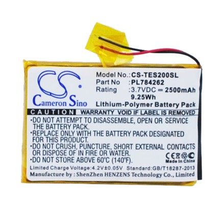 23895_0oru7Act9UgtrF Akku ersetzt Teasi PL784262 passend für Teasi One 2 2500mAh