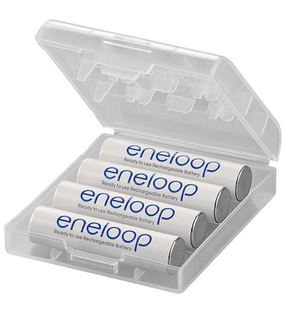 Panasonic eneloop BK-4MCC 4x AAA en boîte plastique
