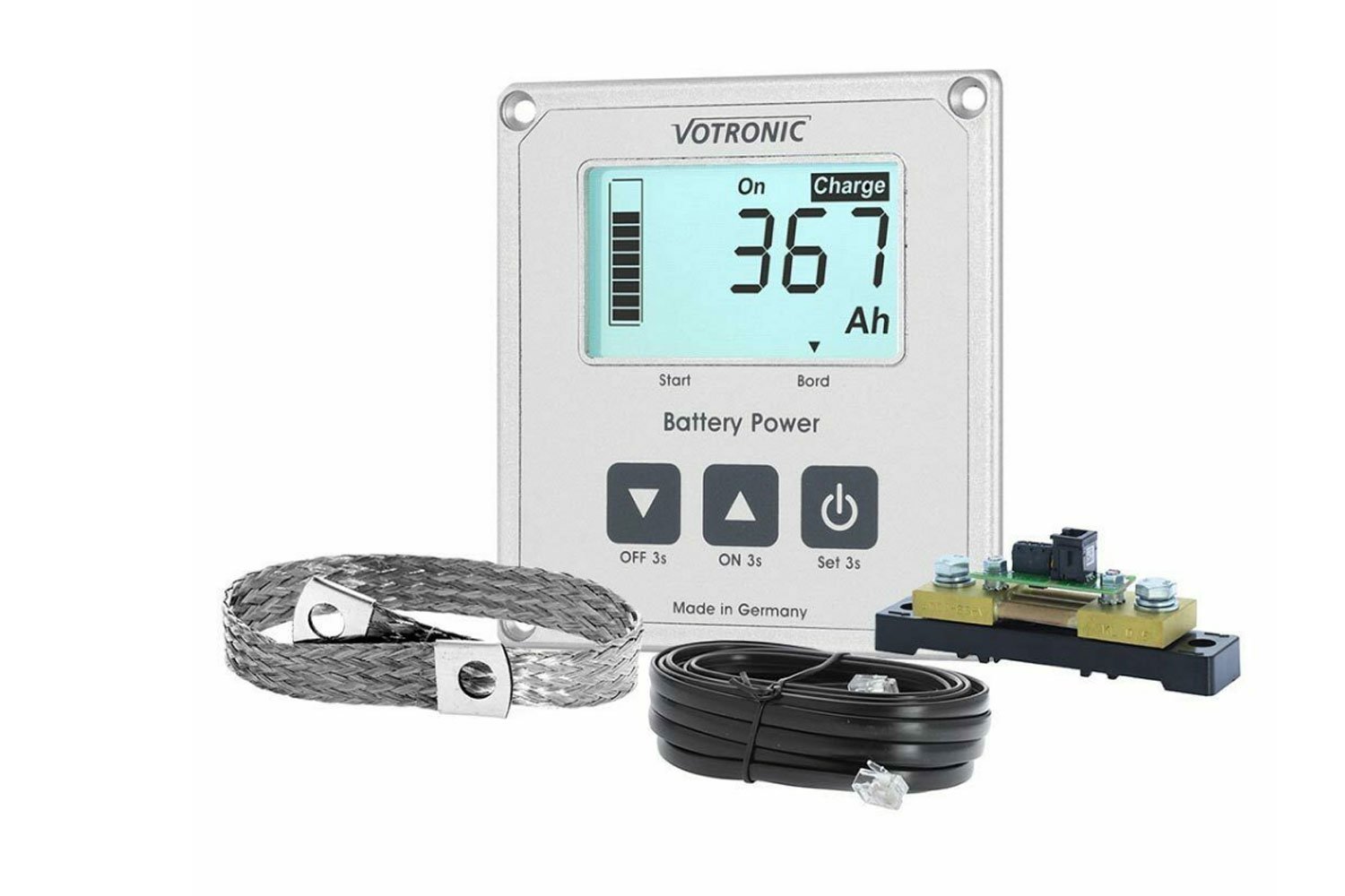 23681_0 Votronic 1269 LCD Batterie Computer 400 S + Smart-Shunt 400A