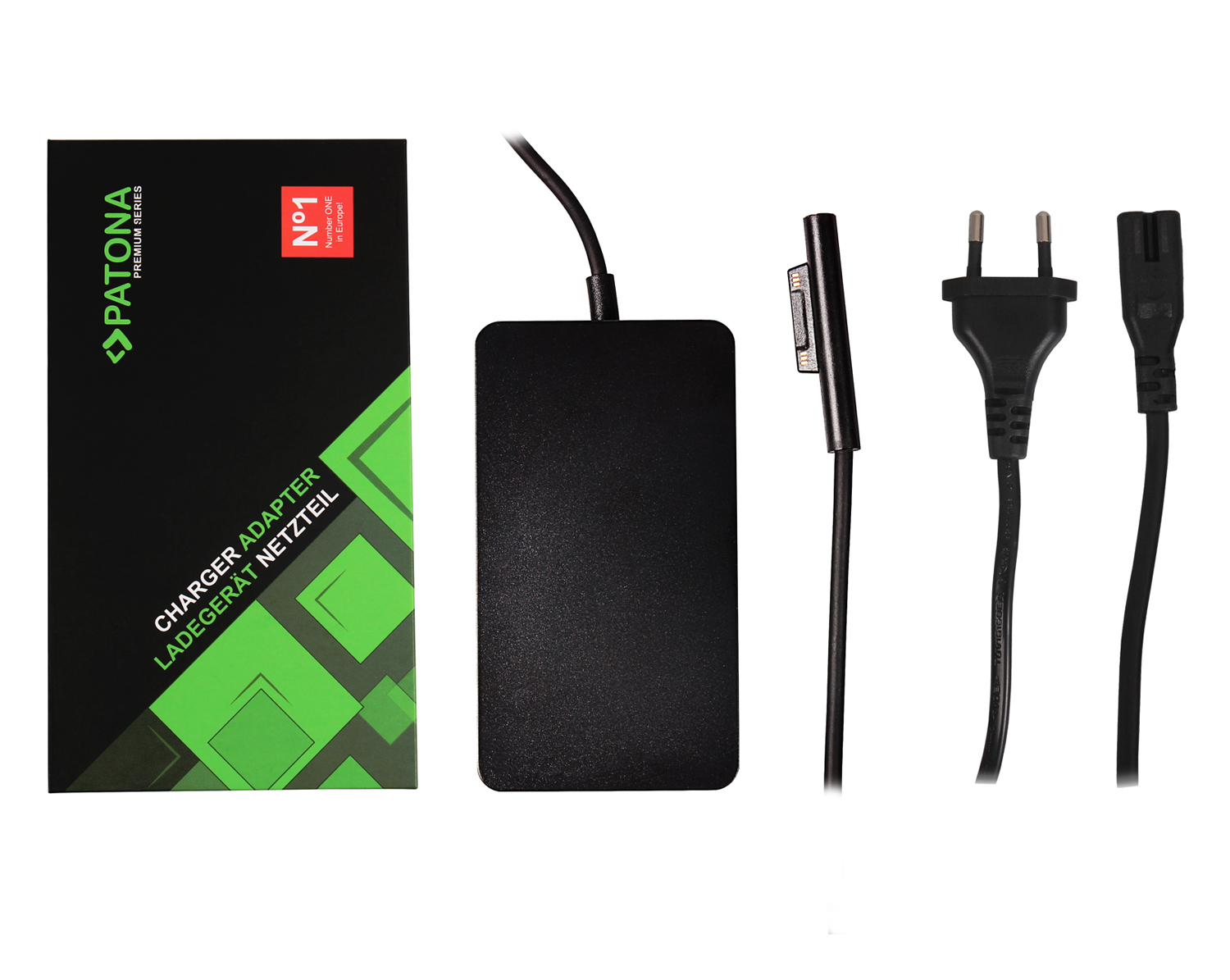 23891_0j6vuk31gSjdNM PATONA Premium Netzteil ersetzt Microsoft A1706 Surface Pro X, Pro Go 65W