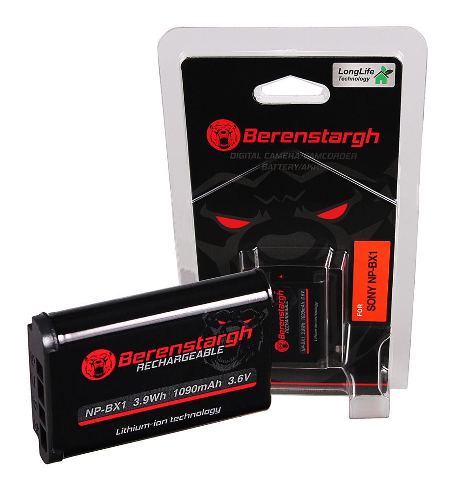 21801_03Hx6cDxyMGrF4 BERENSTARGH Akku ersetzt Sony NP-BX1 1090mAh