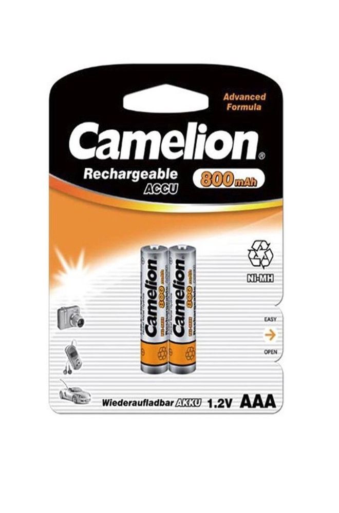 18572_0xg7P4tVAVjUla Camelion AAA, LR03, piles rechargeables pour radiotéléphones Dect 2 pièces 800mAh