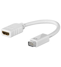 13833_0g99FhlFnU6yxh Adaptateur Mini DVI - Mini DVI mâle > HDMI™