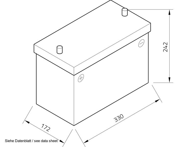 22863_13ypbpyrlaOr2S Intact GEL-85 12V 85Ah Gel-Power Antriebsbatterie ersetzt G85, DB100, ES950
