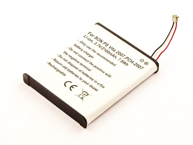 23315_0 Akku ersetzt Sony SP86R passend für PS Vita 2007 2100mAh