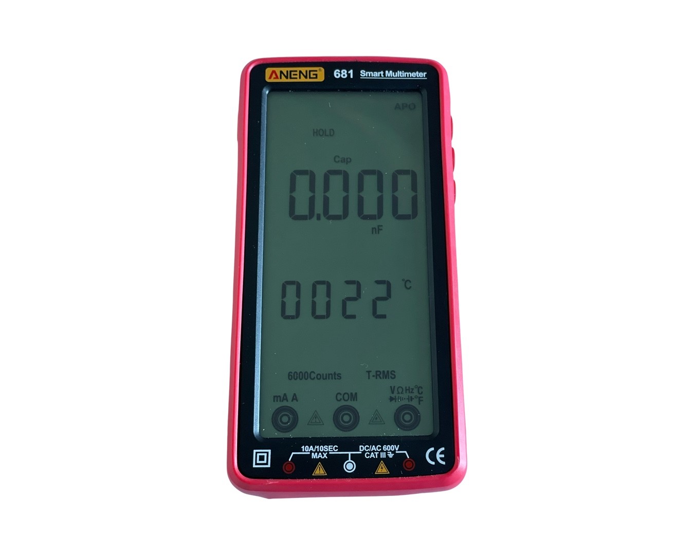27172_1TT9KIaEwSC132 LCD-Digitalmultimeter Smart, AC/DC-Spannungsmesser, Touch-Screen-Stromtester