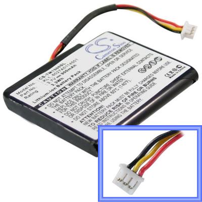14568_0 Akku ersetzt TomTom KL1, 6027A0114501 3.7V 900mAh