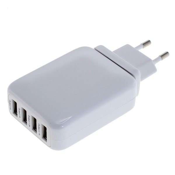 18029_02mqbtPu3TTpCR 4 Port USB Ladeadapter 5A mit Auto-ID