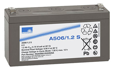 18409_0PMwMb6GCW2t1w Sonnenschein Exide Dryfit A506/1.2S 6V 1.2Ah