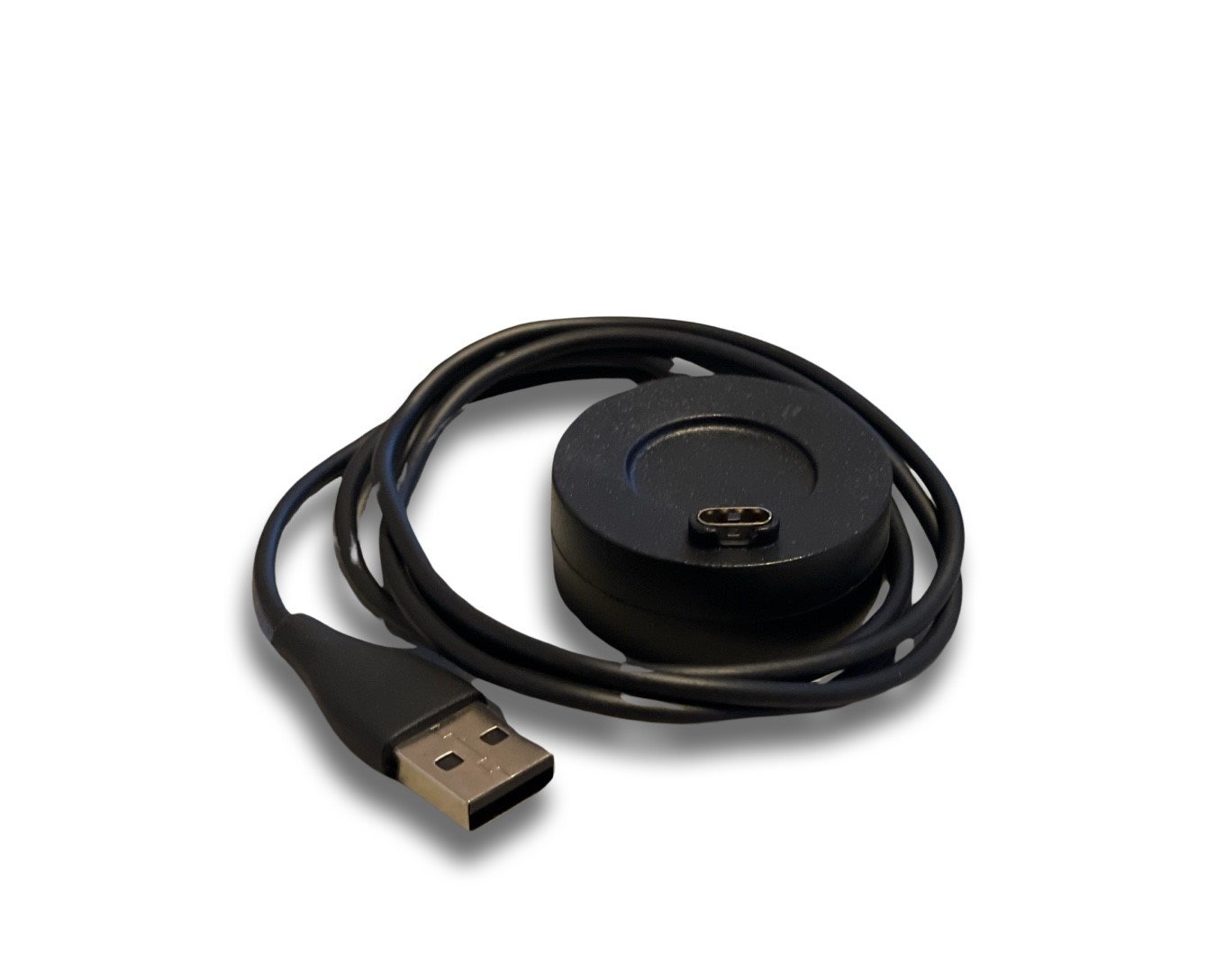 27140_0 USB-Ladekabel Dock Ladegerät, Garmin Fenix 6s / 6x Pro, 5s / 5x - Schwarz, rund