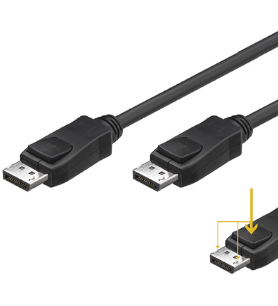 10803_0xRIXDXoWQyZSI Clicktronic Casual DisplayPort Kabel 1m