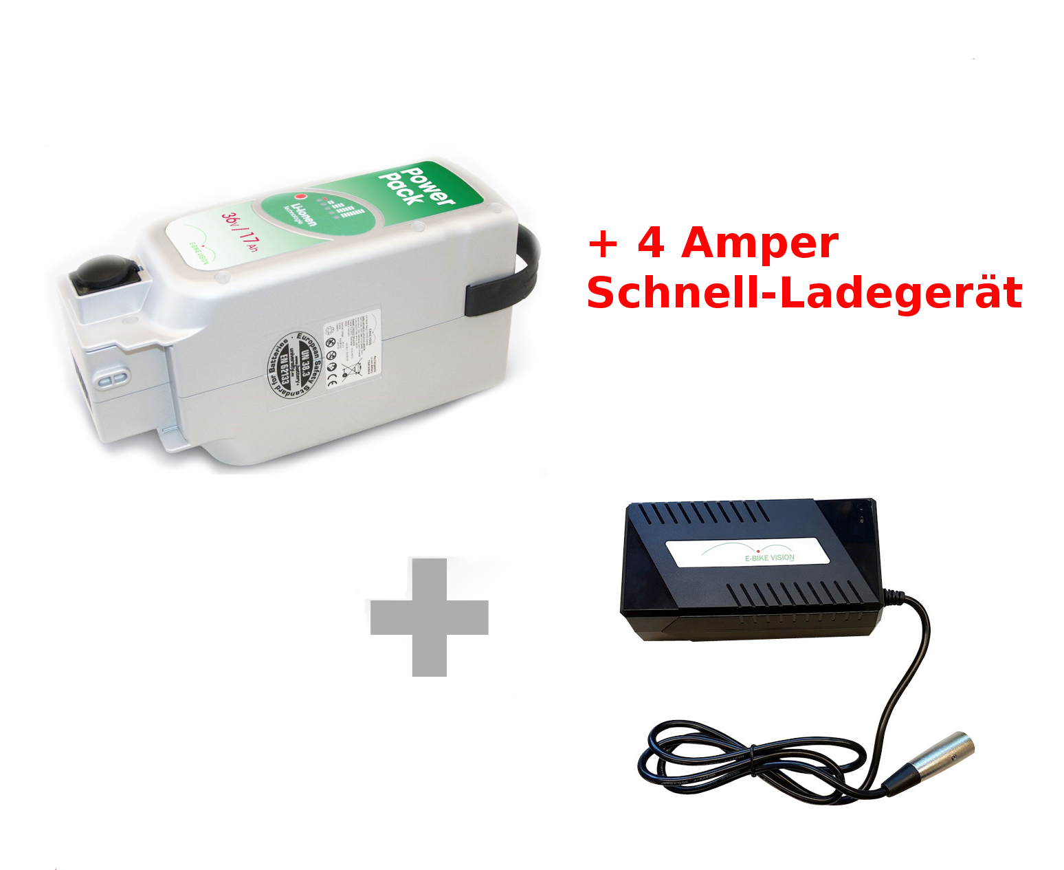 20334_0FyZfAUZasOoOs E-Bike 36V 17Ah adapté aux vélos électriques Flyer + chargeur Schell 4A