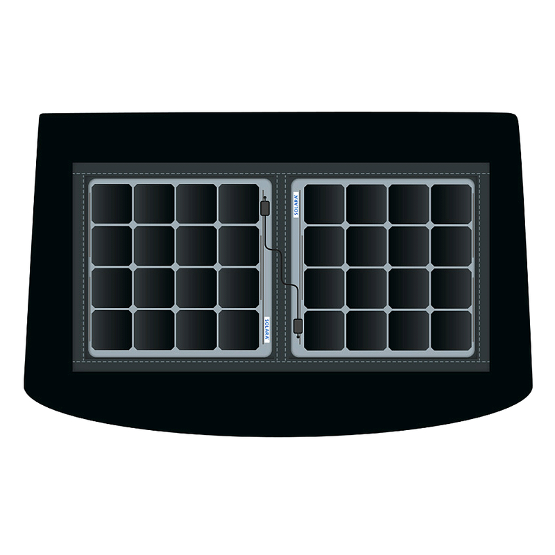 25600_0rEhsH1jbPsFf8 Faltbares Hochleistungsmodul mit Sunpower Zellen und Isolier-/Verdunklungsmatte
