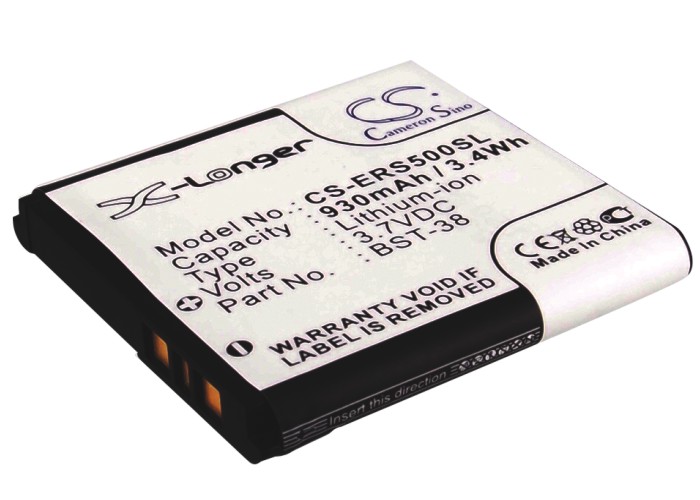Batterie compatible avec Sony Ericsson C510, C902, C902C, C905 900mAh