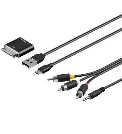 18582_0 Audio/Video + USB Kabel für Sansung Galaxy Tab