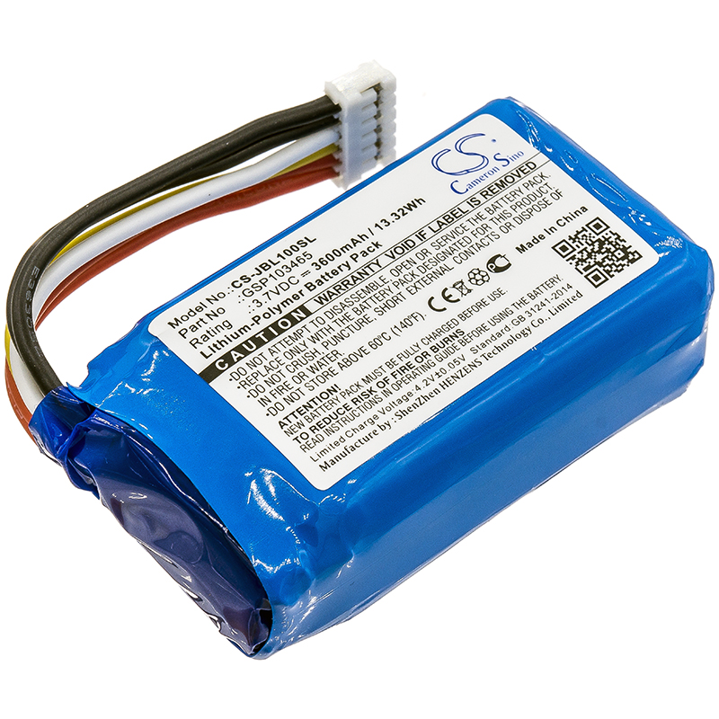 25191_0FJGcf2nxRdFmL Akku ersetzt JBL GSP103465 passend für Link 10