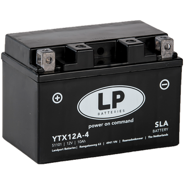 24750_0 LP YTX12A-4 SLA Motorradbatterie DIN 51101 12V 10Ah
