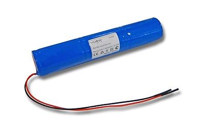 Notleuchten Säulenakku 3.6V 1500mAh mit Litzen