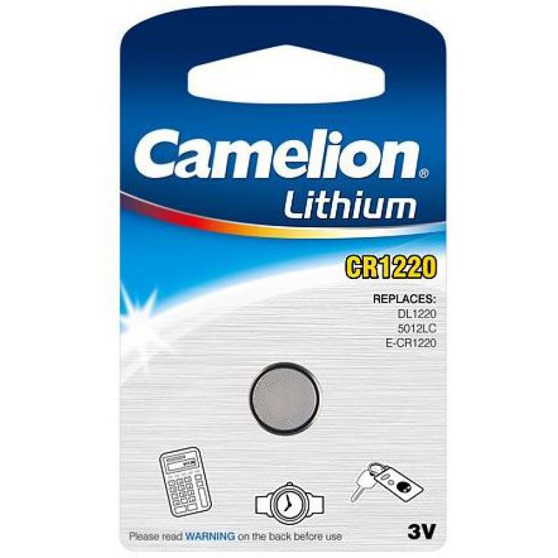 18005_0hxkMGEBlkaQG9 Camelion CR1220, DL1220, BR1220 Knopfzelle