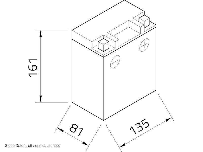 14319_2U9HuYZ3Ve3Uuo Intact GEL12-12AL-A Batterie moto GEL remplace CB12AL-A2, YB12AL-A 12V 12Ah