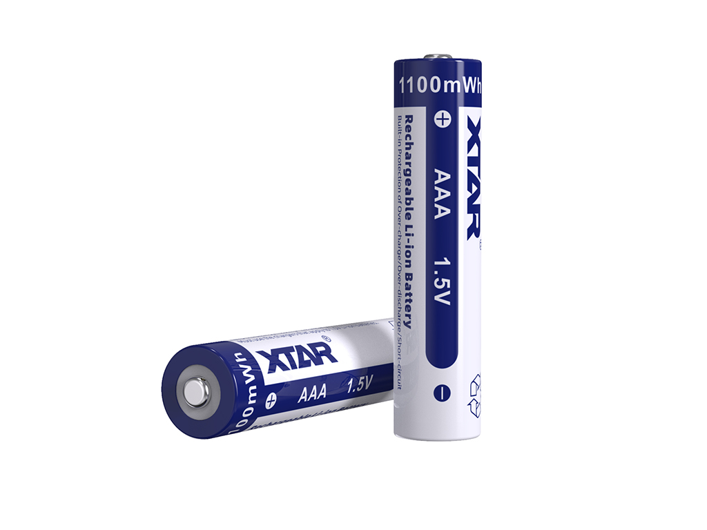 24274_0 XTAR AAA 1,5V 1200mWh Batterie lithium-ion rechargeable