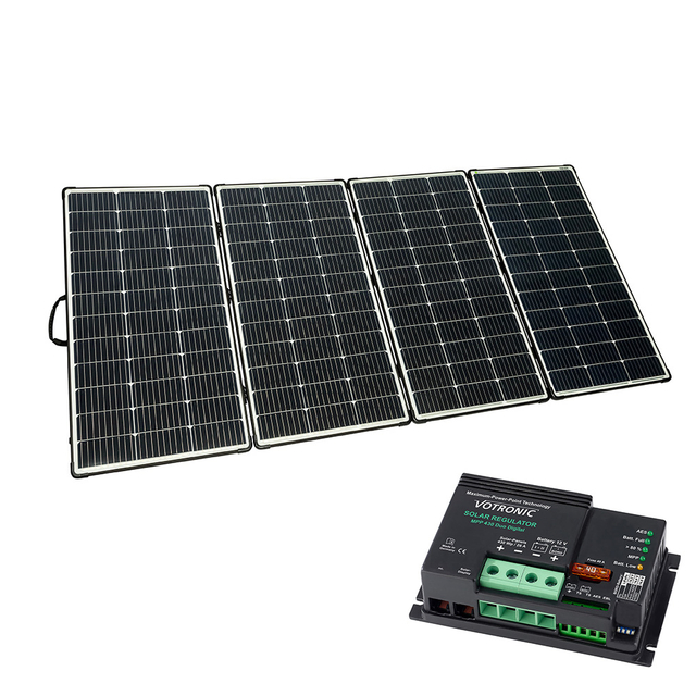 25640_0 WATTSTUNDE 440W ULTRALIGHT Solarkoffer WS440SUL mit Votronic MPP430 Duo Dig