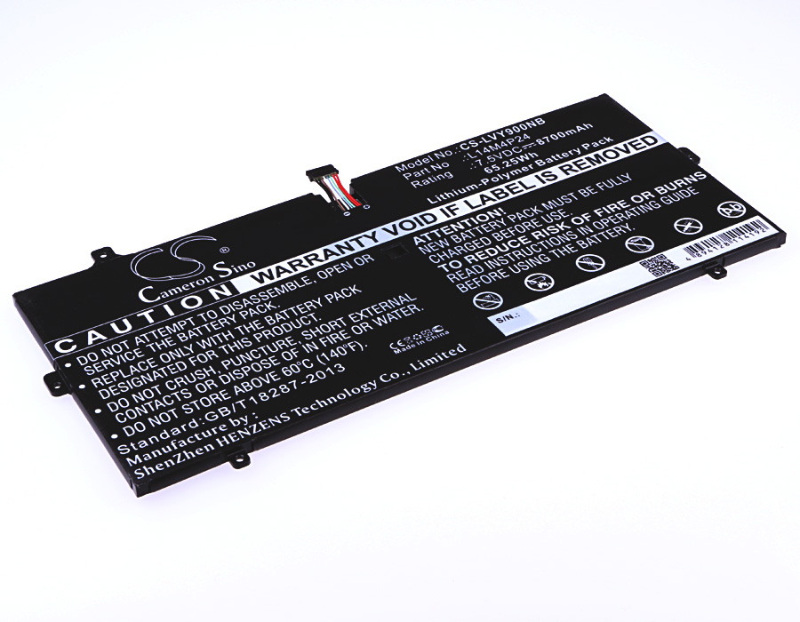 23529_0 Akku ersetzt Lenovo 5B10H43261, L14L4P24, L14M4P24 8700mAh