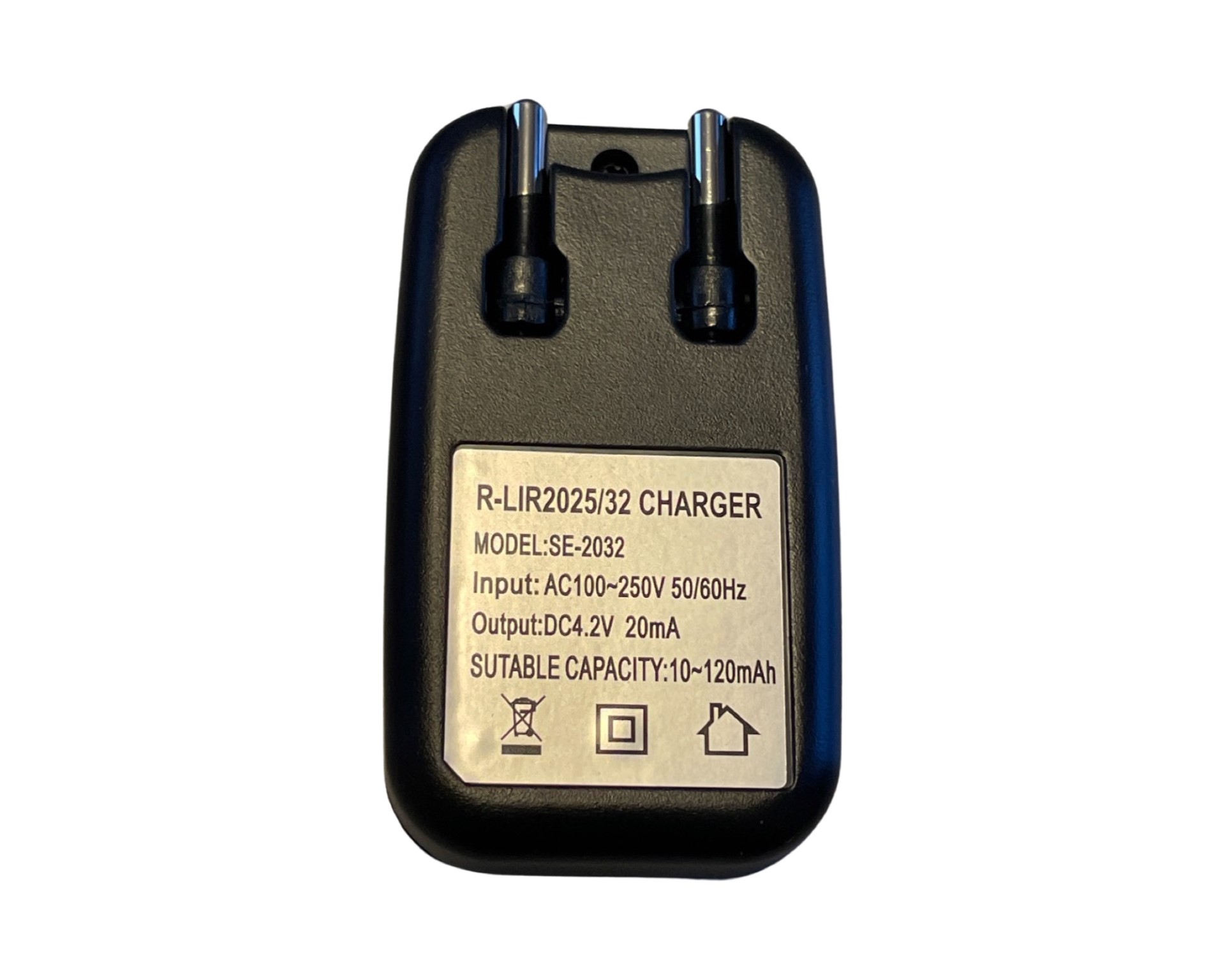 27430_1 Ladegerät für LIR2032, LIR2025 3.7V Li-Ion wiederaufladbare Batterien