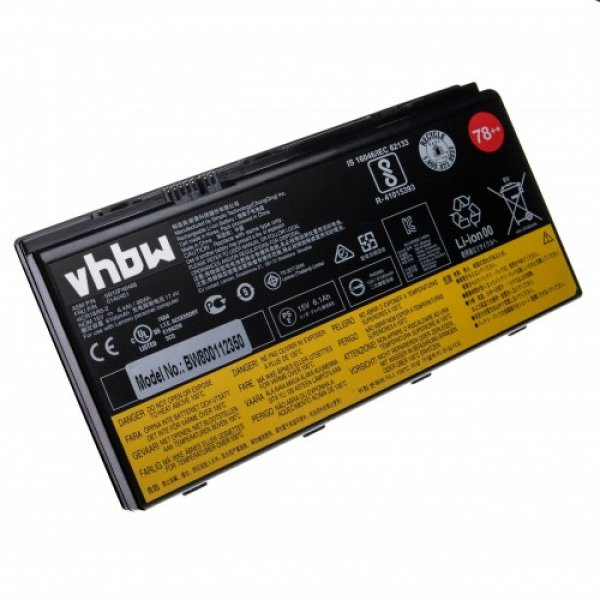 24075_0093C4aDUroXLd Akku ersetzt Lenovo 00HW030, 4X50K14092, SB10F46468 6400mAh
