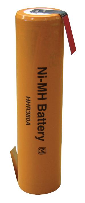 23363_0 Panasonic HHR-380A mit Z- Lötfahne 1.2V 3800mAh Ni-MH Akku