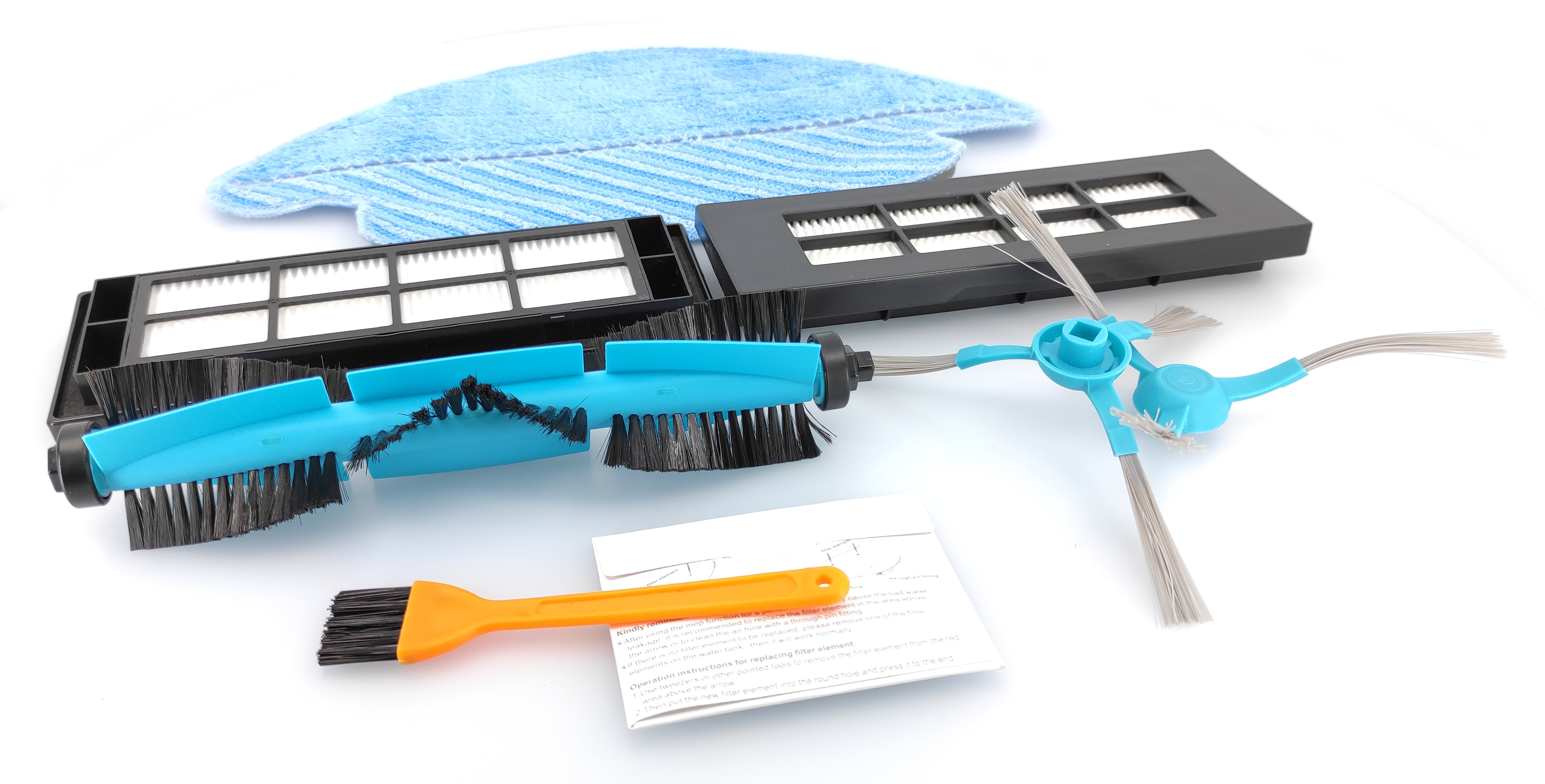 23995_0Hprtpcsqpgxvp Kit adapté au filtre Cecotec Conga 3090 + brosses
