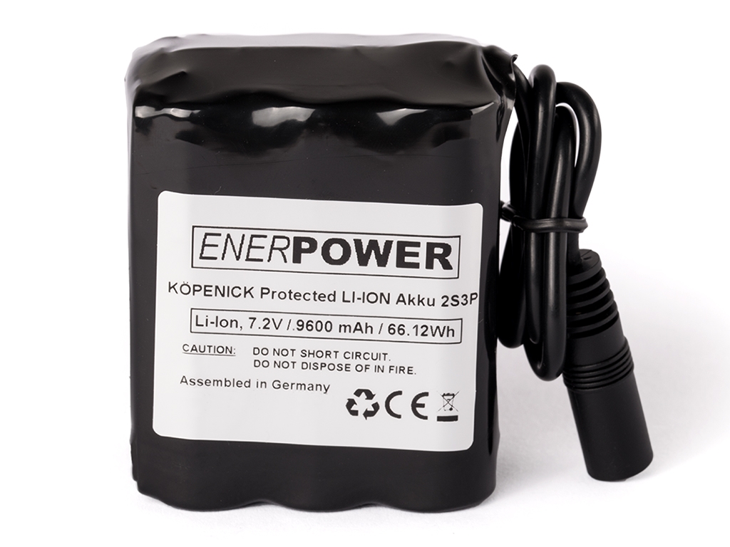 22056_0 Ersatzakkupack 7.4V 9600mAh für Magicshine P7 Bike LED