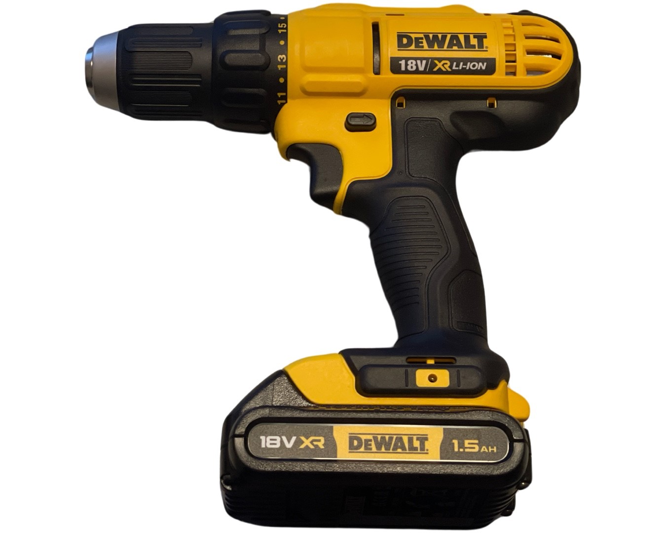27152_10PQVtyrl93D4W DeWalt 18 V / 1,5 AH Akku- Bohrschrauber DCD771S2-QW, 2-GANG, 42 NM, 1 Akku