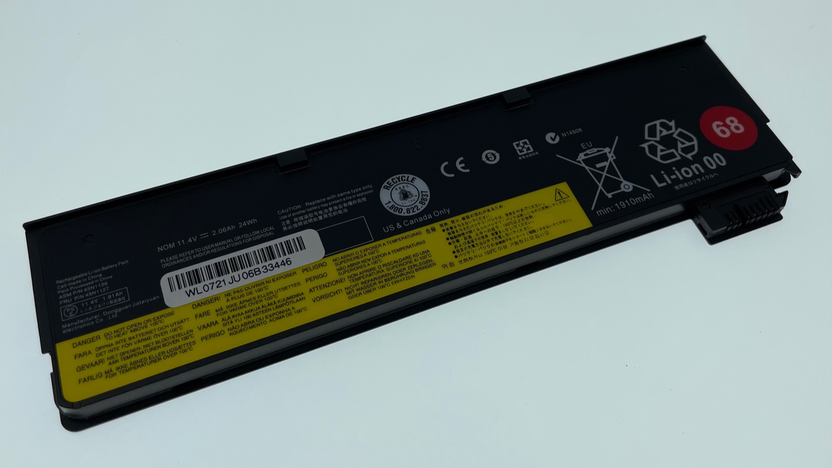 20379_0bzajUmdWhwTBo Akku ersetzt Lenovo 45N1130, 45N1131, 45N1132, 45N1133, 45N1134, 45N1135 2000mAh