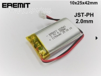 24953_0 Akku 102542 3.7V 1150mAh Li-Polymer mit Kabel ohne Stecker