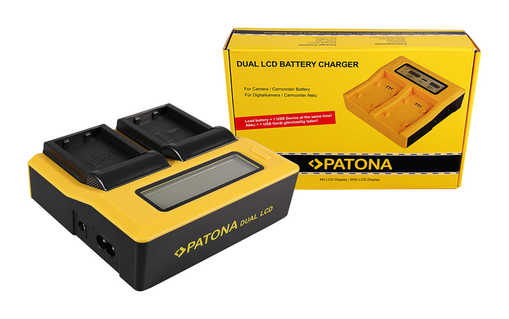 21753_0yUMv9IGj0A8XD Chargeur LCD double pour batteries Nikon EN-EL23