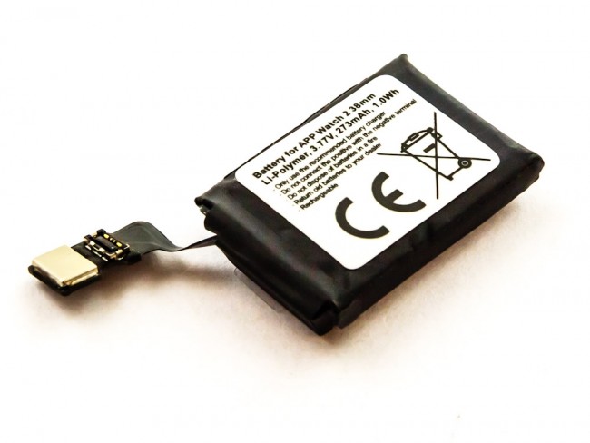 24524_0sAP2Ru3eRmAr2 Batterie remplace Apple A1760 adapté pour Watch Series 2, A1757, A1816